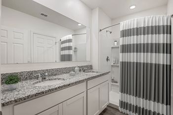 Double-sink vanity